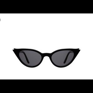 BRAND NEW Illesteva Isabella matte black sunglasses